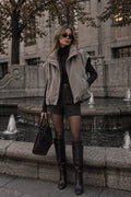 Reversible Lyocell & Rabbit Fur Vest